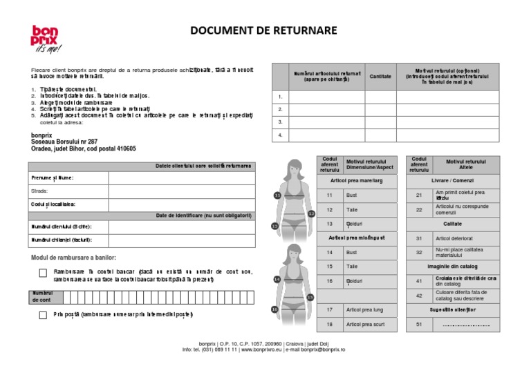 Return Note | PDF