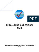 Perangkat Akreditasi SMK: Badan Akreditasi Nasional Sekolah/Madrasah 2018