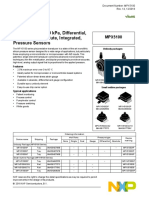 Mpx5100 0 To 100 Kpa, Differential, Gauge, and Absolute, Integrated, Pressure Sensors