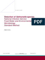 Detection of Salmonella Species