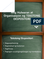 Tekstong Ekspositori