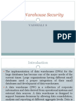 Data Warehouse Security