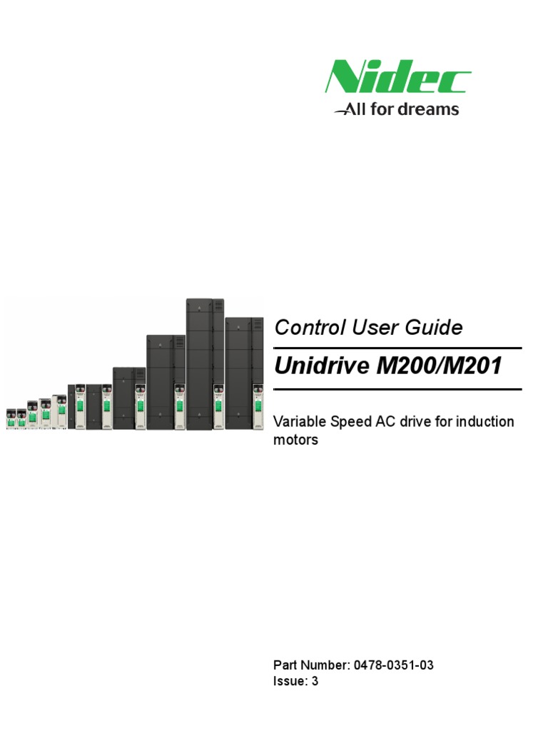 Nidec Unidrive M200 Manual | PDF | Electromagnetic Compatibility ...