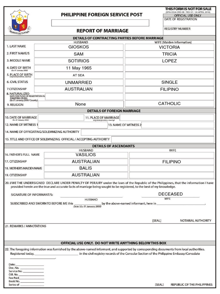 report-of-marriage-form-24-april-2018-pdf-social-science-travel