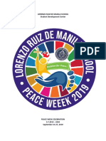 Peace Week Proposal