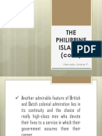 THE Philippine Islands (Cont.) : Mercado, Lindsay P