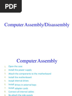 Computer Assembly/Disassembly