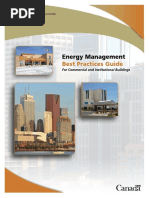 Energy Management Best Practices Guide For Commercial and Institutional Buildings