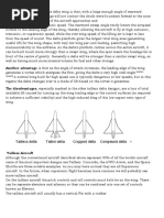 Notes On Delta Wing