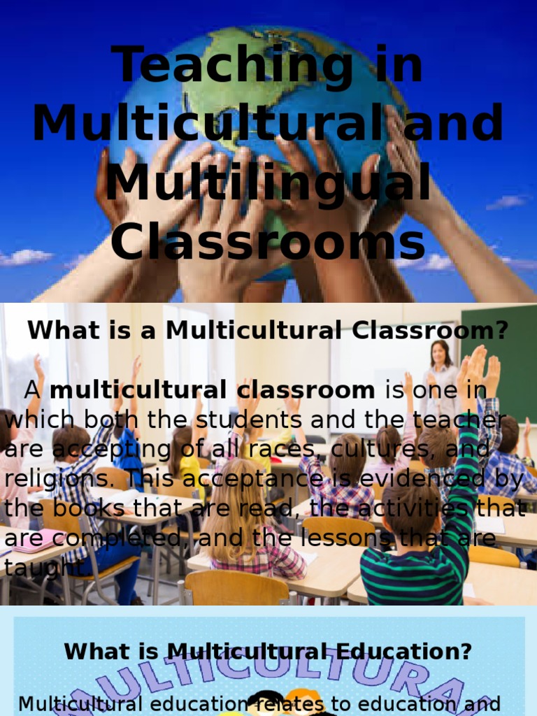 Multicultural and Multilingual Teaching Strategies | PDF ...