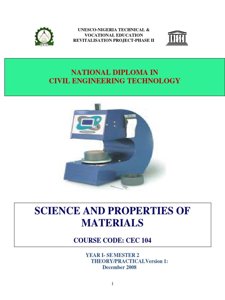 Science & Properties of Materials | PDF | Deformation (Engineering ...
