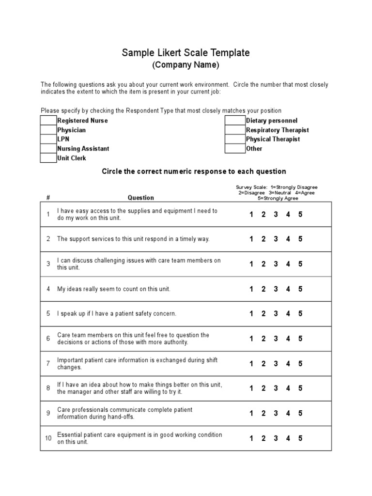 The 4,5, and 7 Point Likert Scale + [Questionnaire Examples]