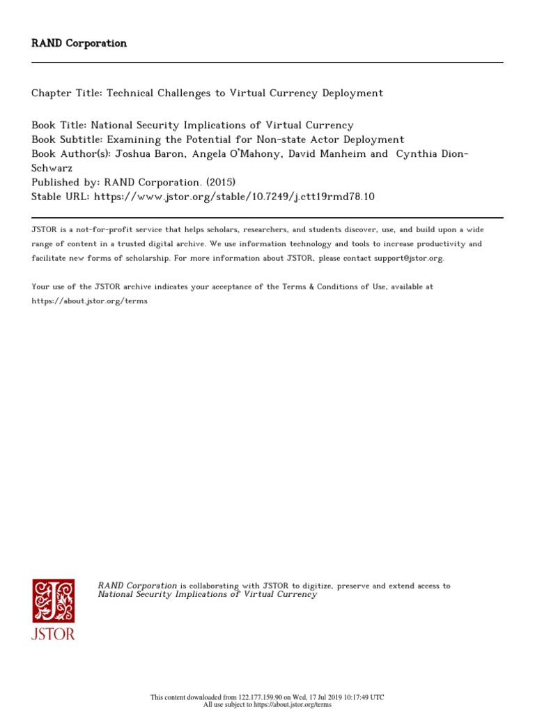 Challenges of Digital Currency PDF Bitcoin Cryptocurrency