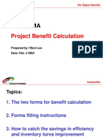 Benefit Calculation - Ward