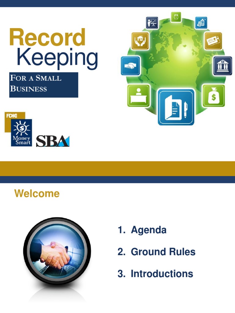 Record Keeping PDF Records Management Business Software