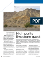 Reconnaissance Assessment of High-Purity Limestone Plus References PDF