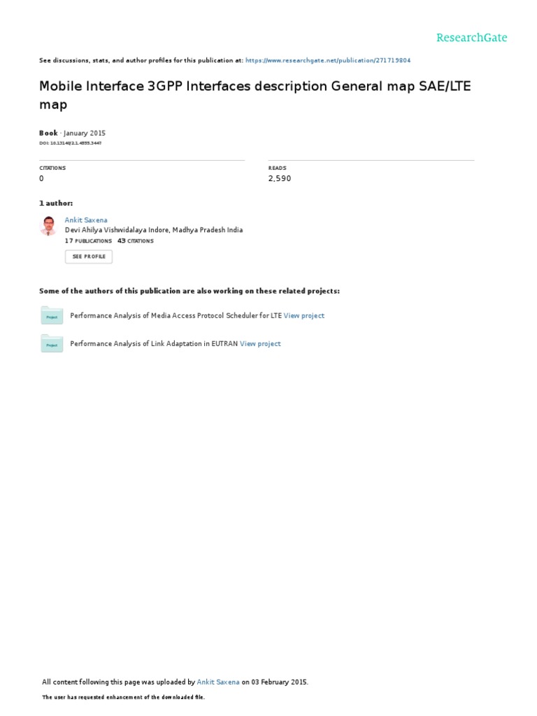 Mobile Interfaces | PDF | Networking Standards | Mobile Technology