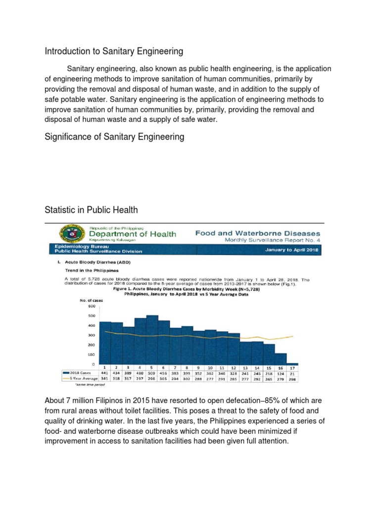 Introduction To Sanitary Engineering | PDF