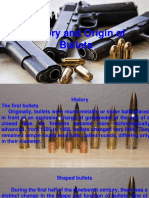 History and Origin of Bullets