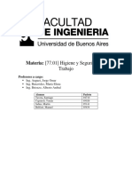 Higiene Ergometría