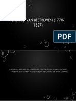 Ludwig Van Beethoven (1770-1827)