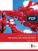The Social Solutions Project: Guide To Agencies in 2008 - 2010