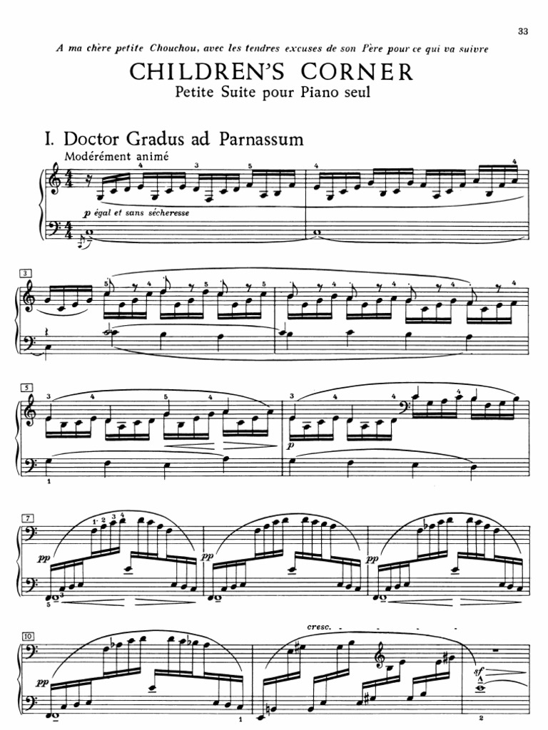 Debussy Childrens Corner | PDF