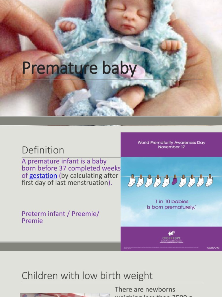 PREMATURII | PDF | Preterm Birth | Low Birth Weight