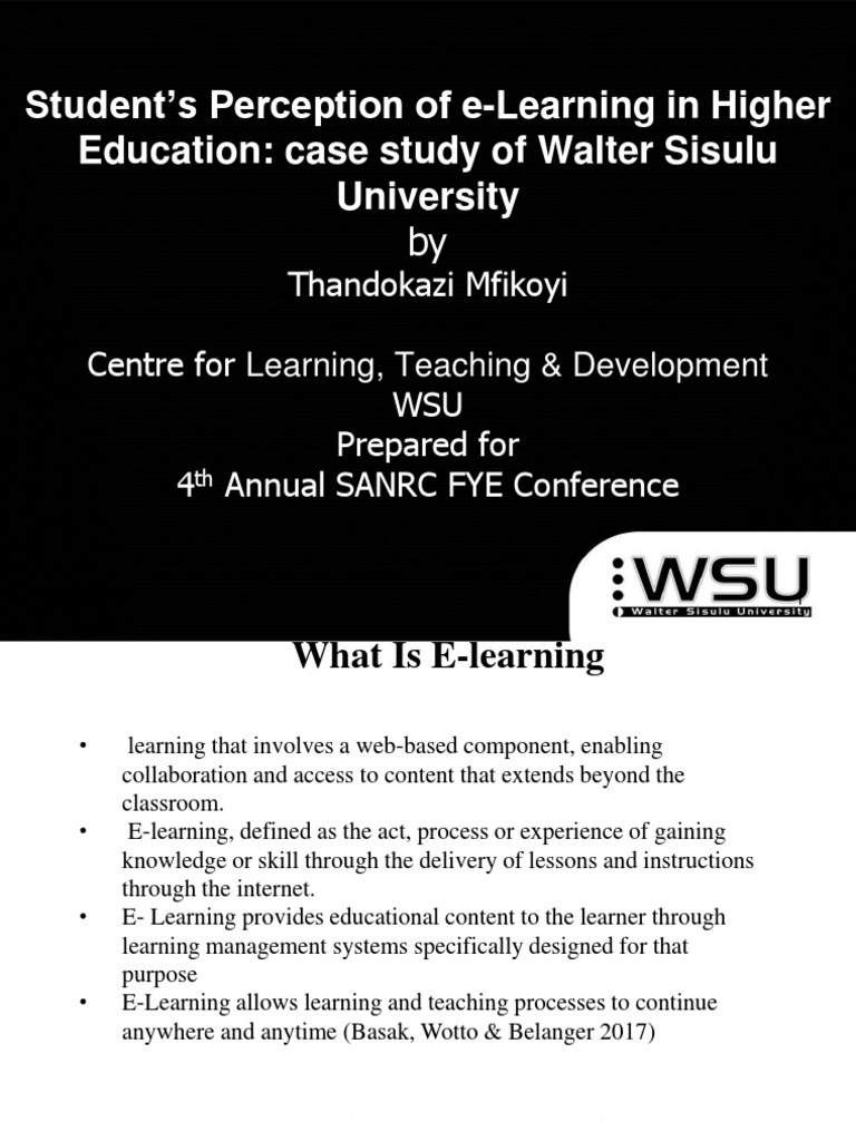 Mfikoyi PresentationSANRC FYE CONFERENCE (Autosaved) PDF