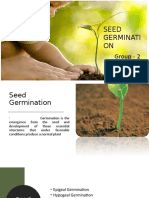 Seed Germinati ON: Group - 2