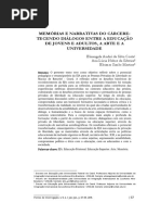 Memórias e Narrativas Do Cárcere