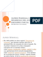 Clase Alfred Marshall y El Desarrollo Del Análisis Del