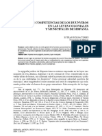 Las Competencias de Los Duunviros en Las Leyes Coloniales Y Municipales de Hispania
