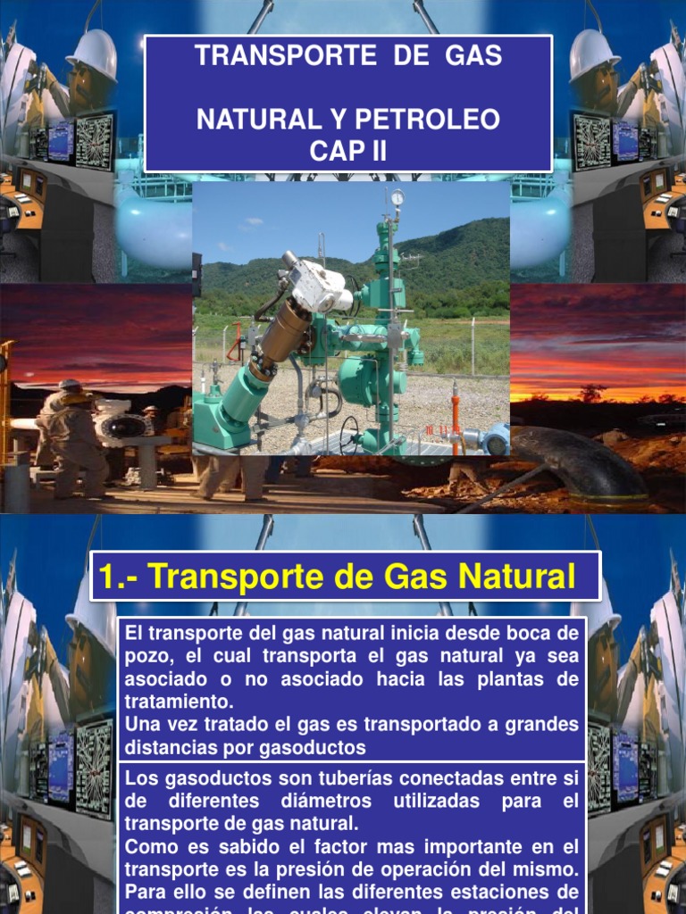 Transporte de Gas y Petróleo: Métodos y Sistemas | PDF | Scada | Transporte