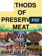 Methods of Preserving Meat