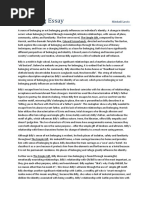 Download Belonging Essay by MiLe_ SN42556623 doc pdf