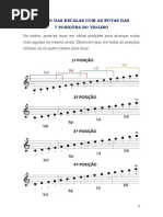 Escalas para Viola de Arco | PDF | Escala (música) | Intervalo (música)