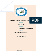 Tarea 6 y 7 de Terapia de Grupo