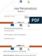 Evaluare Personal M1