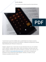 Software para Apresentação de Cálculos PDF