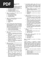 Long Quiz No 2 - Financial Statements Analysis