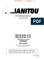 M-Series Forklift Parts Manual