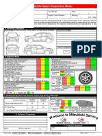 Sample: Mitsubishi Quick Inspection Menu