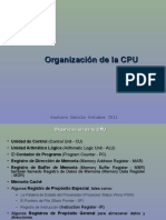 Organización de La CPU
