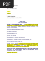 Land Acquisition and Distribution A. Noc/Vos - Chapters 4-5, DAR AO 7, s.2011