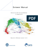 Vosviewer Manual: Nees Jan Van Eck and Ludo Waltman 31 August 2019