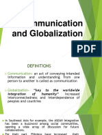 Communication and Globalization