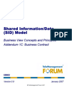 Shared Information/Data (SID) Model: Business View Concepts and Principles Addendum 1C: Business Contract