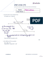 Geometry H Angles in Parallel Lines v2 SOLUTIONS PDF