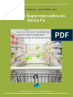 Inflacion Supermercados en Santa Fe - Septiembre 2019 Completo